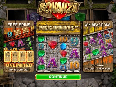 Игровой автомат Bonanza Megaways производителя Big Time Gaming