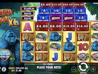 Слот Congo Cash Xl студии Pragmatic Play
