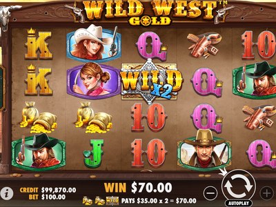 Игровой аппарат Wild West Gold от Pragmatic Play